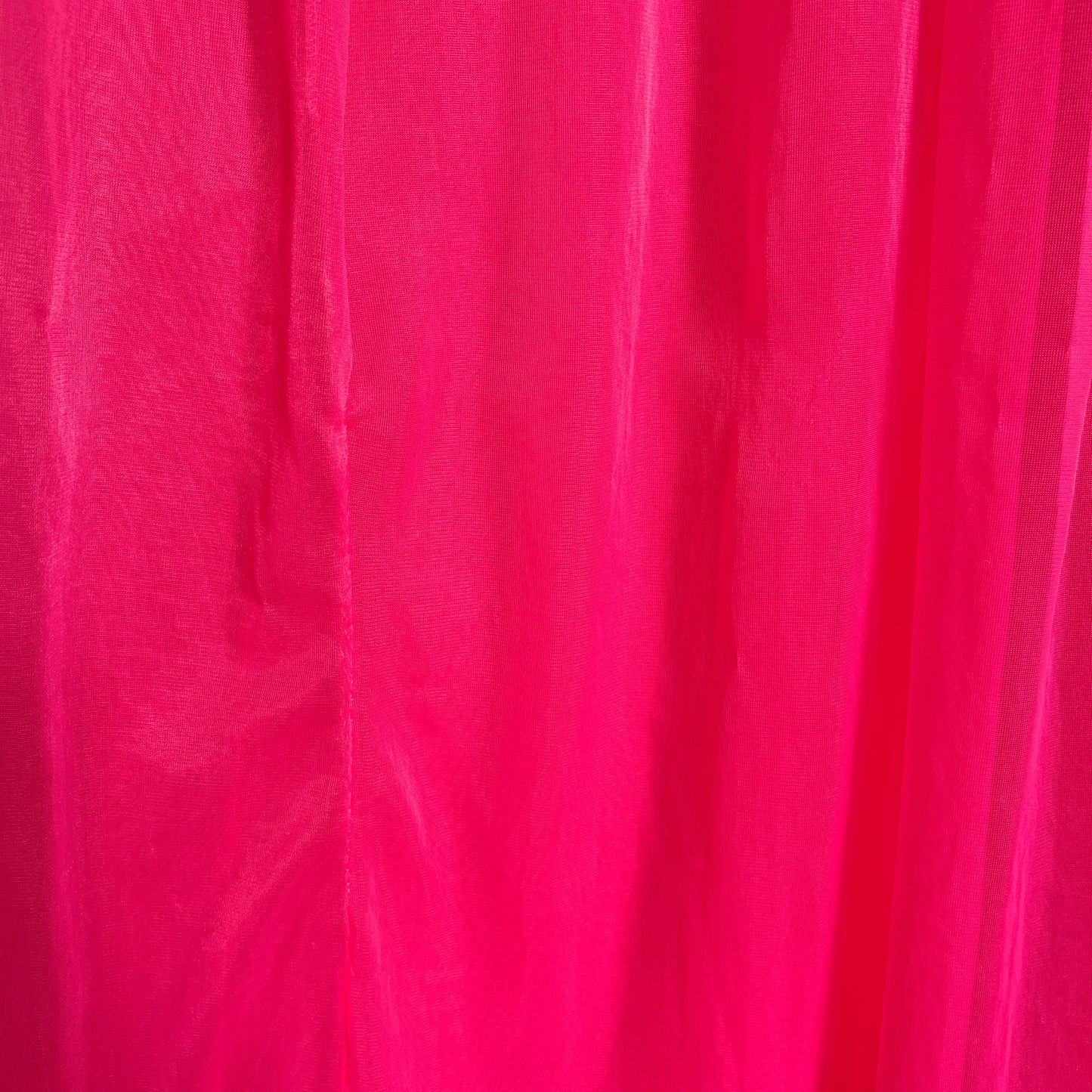 Vintage Hot Pink Nylon Nightgown Ⓛ
