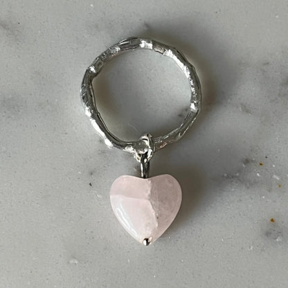 Rose Heart Drop | Size 6.5