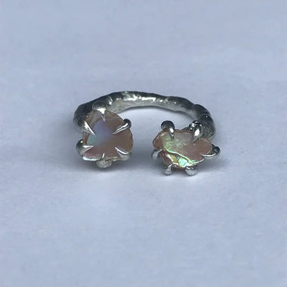 Iridescent Twin Ring | Custom Size