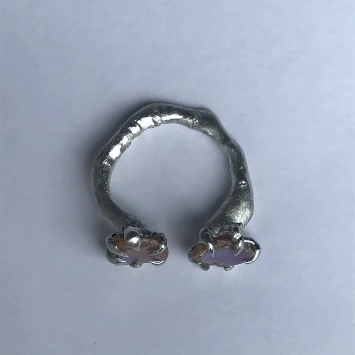 Iridescent Twin Ring | Custom Size