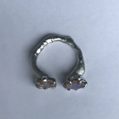 Iridescent Twin Ring | Custom Size