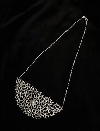 Ocean Moon Necklace 16"