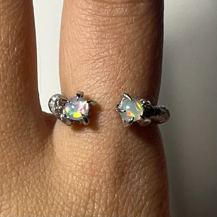 Opal Duo Ring | Custom Size