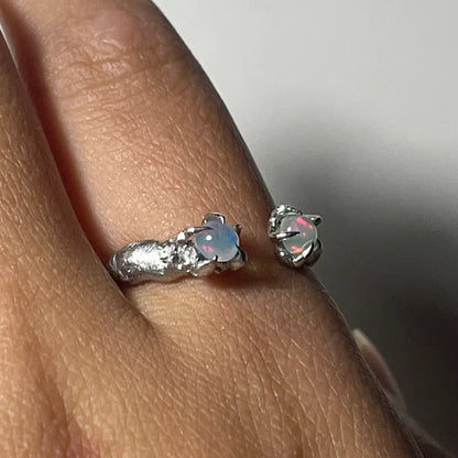 Opal Duo Ring | Custom Size